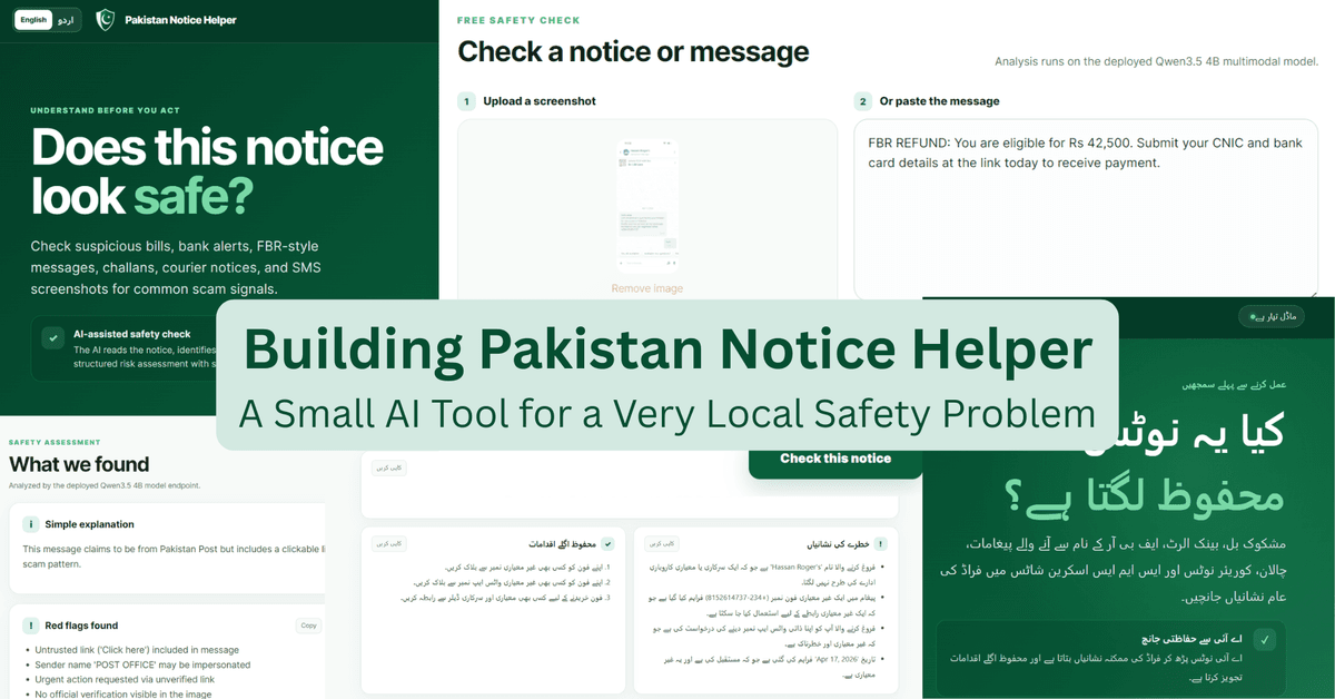 How to Build a Small AI Tool for Local Safety Problems